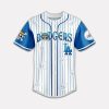 LA Dodgers x One Piece Night Game Custom Name 2025 Jersey 2