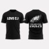 Love CJ Gardner Johnson Eagles Hoodie 3