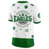 Lucky Green Eagles St Patricks Day 2025 Jersey 3