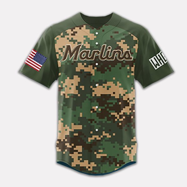Marlins Military Appreciation Night Jersey 2025 Giveaway