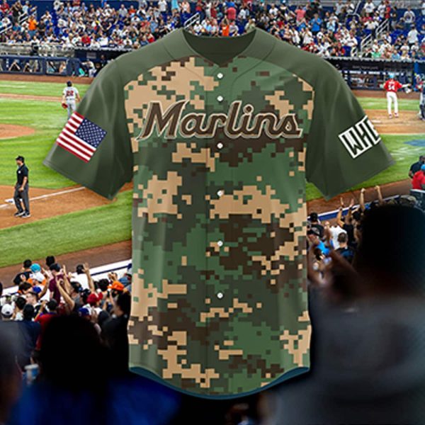 Marlins Military Appreciation Night Jersey 2025 Giveaway 2