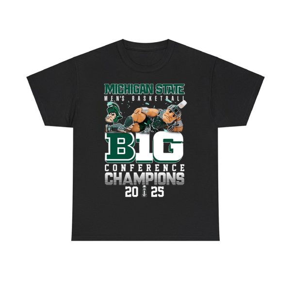 Michigan State Men's Basketball Conference Champions 2025 Shirt