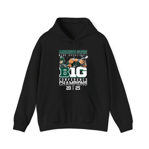 Michigan State Mens Basketball Conference Champions 2025 Shirt 3