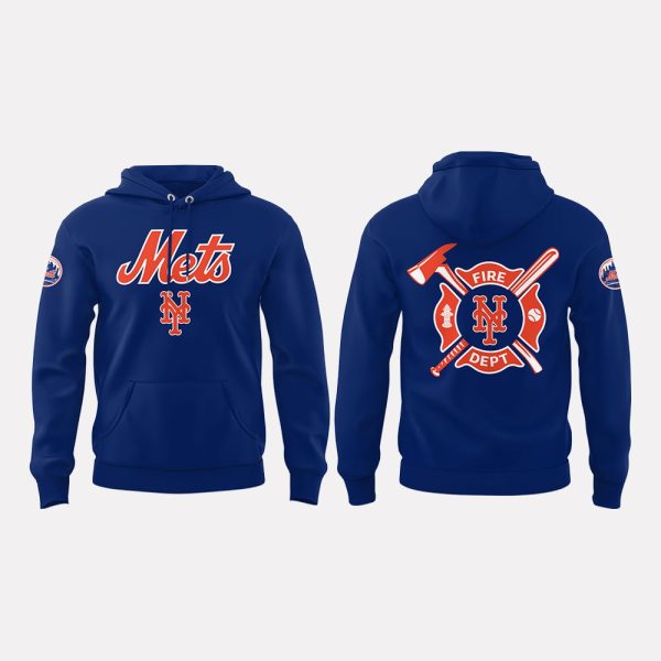 NY Mets x Firefighter Appreciation Night Hoodie 2025