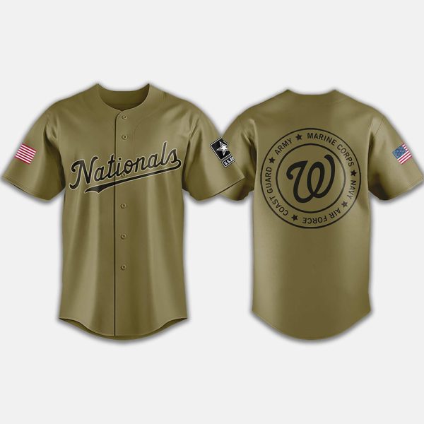 Nationals Military Appreciation Night 2025 Jersey