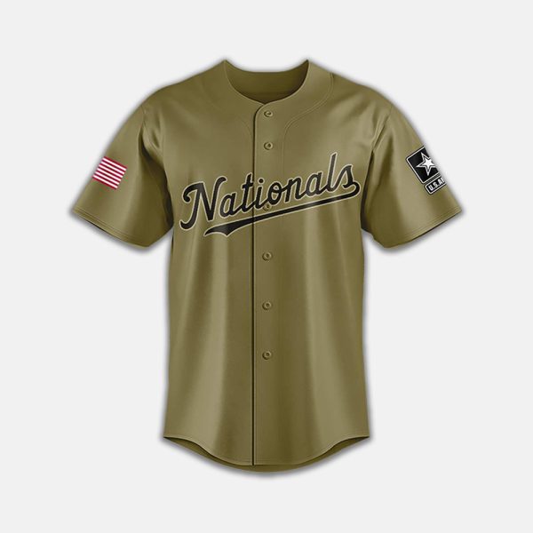 Nationals Military Appreciation Night 2025 Jersey 2