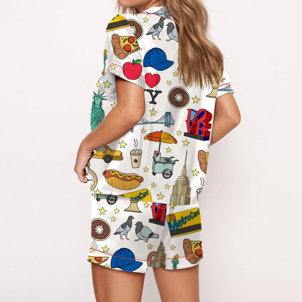New York City Satin Pajama Set 2