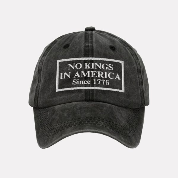 No Kings In America Since 1776 Print Hat