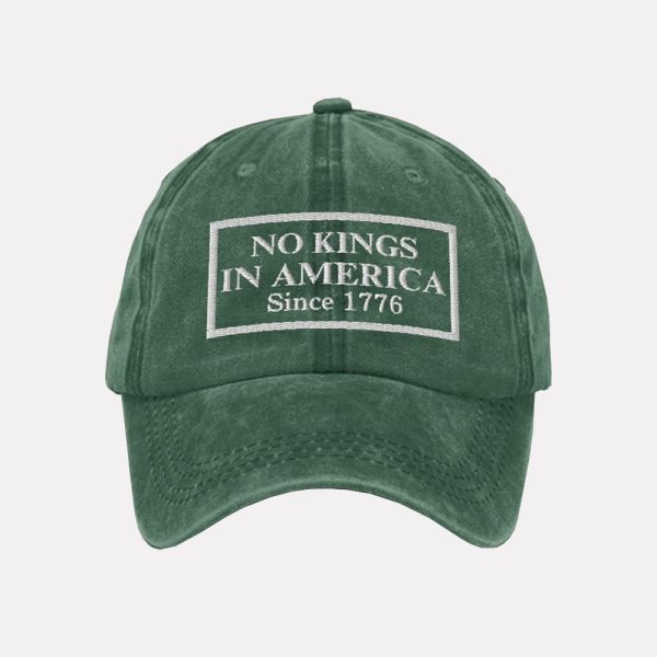 No Kings In America Since 1776 Print Hat 4