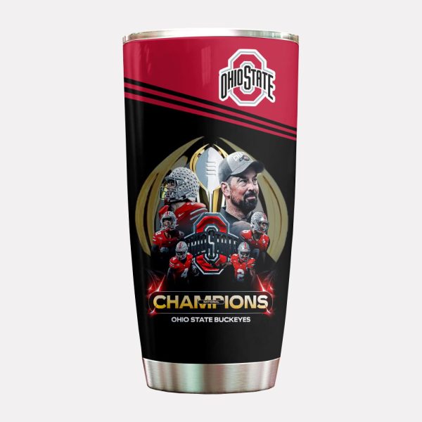 Ohio State CFP National Champions Tumbler 2