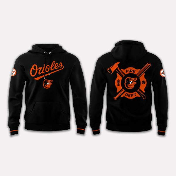 Orioles Firefighter Appreciation Hoodie 2025