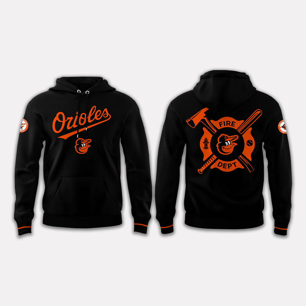 Orioles Firefighter Appreciation Hoodie 2025 Orioles Firefighter Appreciation Hoodie 2025