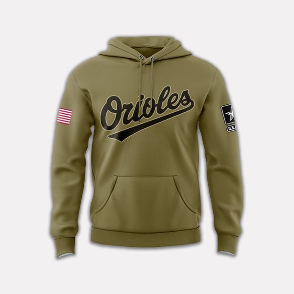 Orioles Military Appreciation Night 2025 Hoodie 2