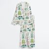 Outdoorsy Camping Supplies Satin Pajama Set 3