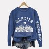 Protect Our National Parks Hot Spots Print Crew Neck Long Sleeve Sweatshirt 2