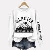 Protect Our National Parks Hot Spots Print Crew Neck Long Sleeve Sweatshirt 3