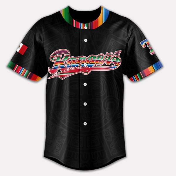 Rangers x Mexican Heritage Night 2025 Jersey 2