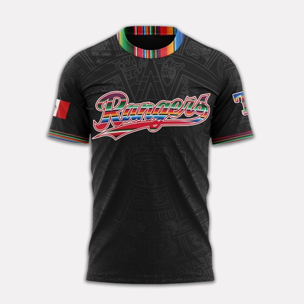Rangers x Mexican Heritage Night 2025 Shirt 2