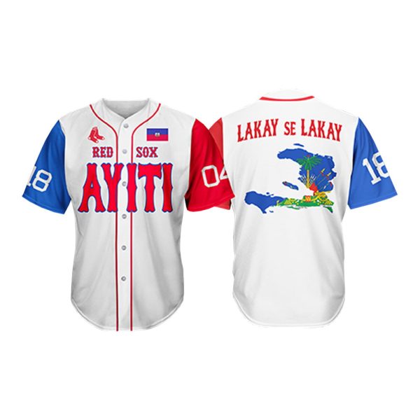 Red Sox Haitian Celebration Jersey 2025 Giveaway