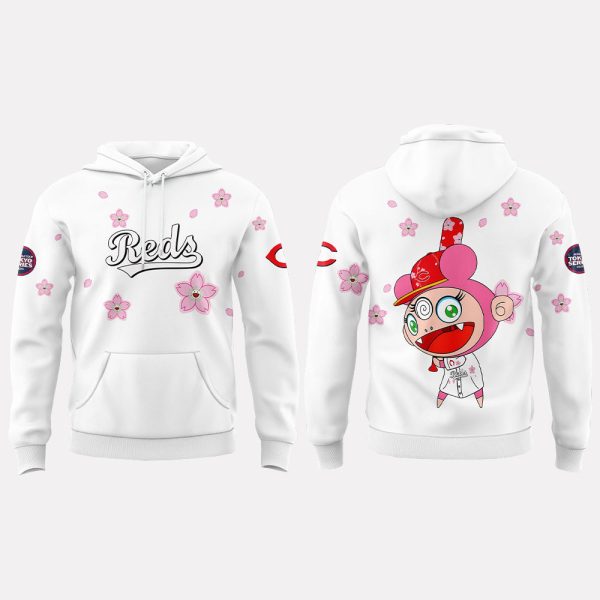 Reds Takashi Murakami Tokyo Series 2025 Hoodie