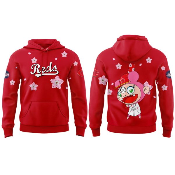 Reds Takashi Murakami Tokyo Series 2025 Hoodie Set