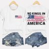 Retro No Kings In America Print T Shirt 3