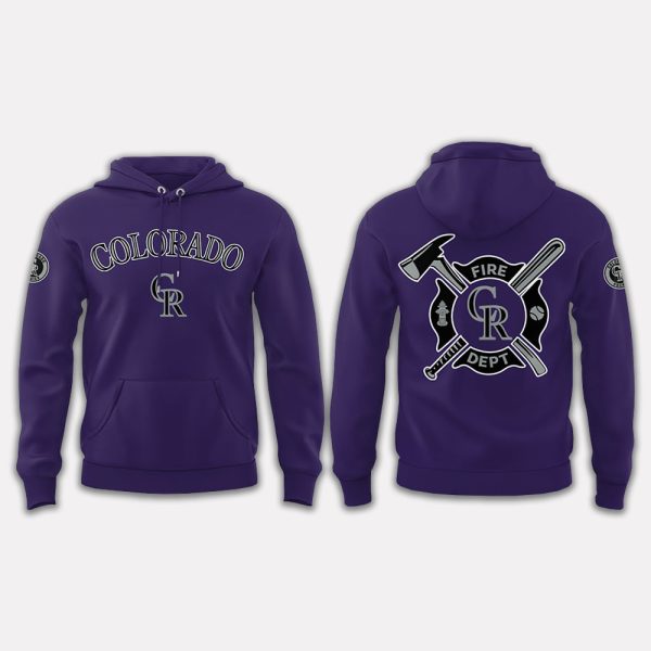 Rockies x Firefighter Appreciation Night 2025 Hoodie