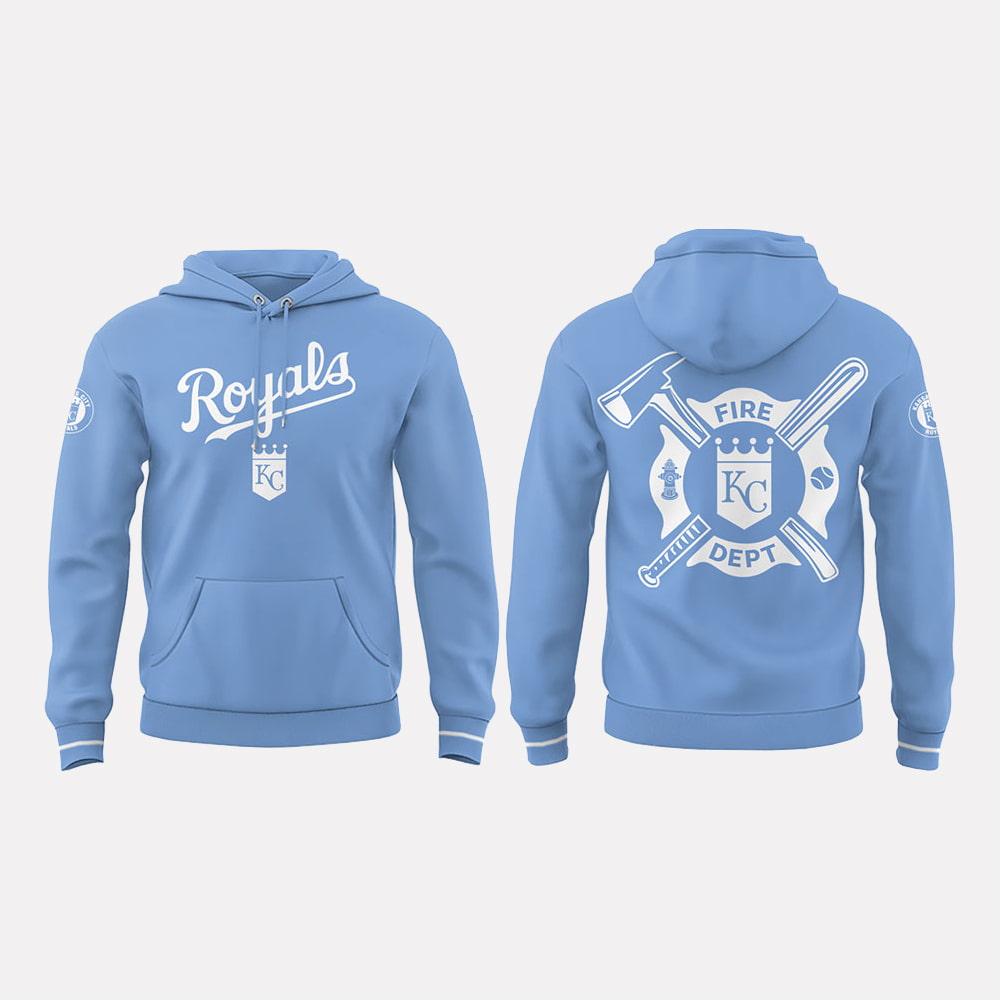 Royals x Firefighter Appreciation Night Hoodie 2025 Royals x Firefighter Appreciation Night Hoodie 2025