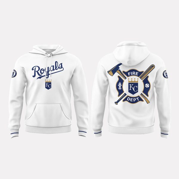 Royals x Firefighter Appreciation Night Hoodie 2025 2