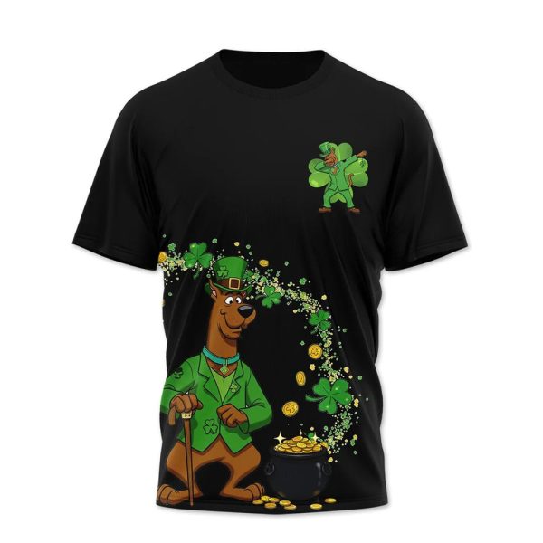 Scooby Doo Ruh Roh Mystery St Patricks Day Shirt 2