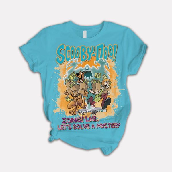 Scooby Doo Zoinks Like Lets Solve A Mystery Shirt And Short Pajama Set 2