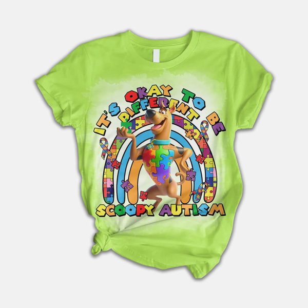 Scooby doo Autism Awareness Pajama Set 2
