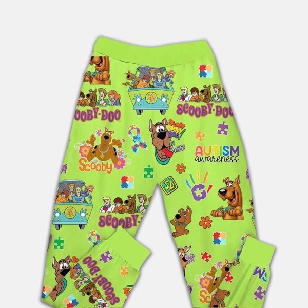Scooby doo Autism Awareness Pajama Set 3