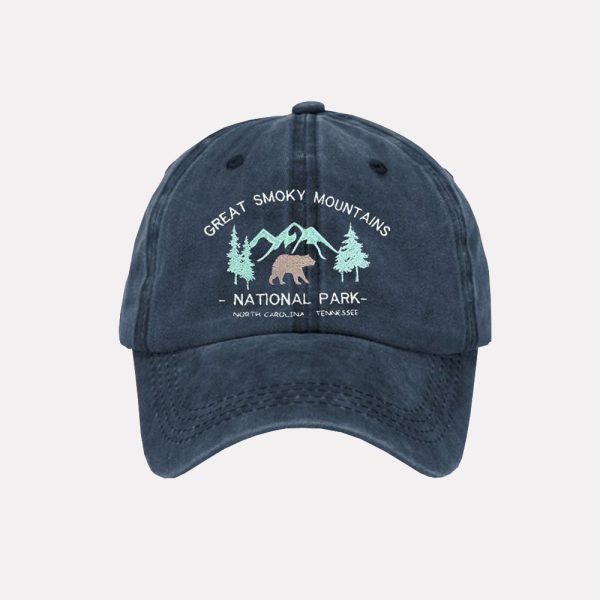 Smoky Mountains National Park Print Hat 3