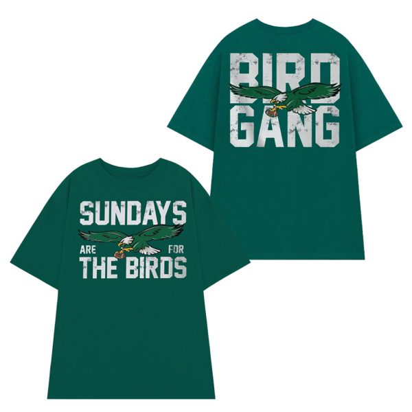 Sundays Are For The Birds Two-Sided Shirt