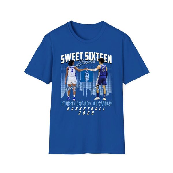 Sweet Sixteen Bound Duke Basketball 2025 Shirt