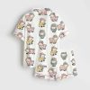 The Lord Is My Shepherd Happy Easter Christian Print Satin Pajama Set 2