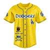 The Simpsons x Dodgers 2025 Baseball Jersey 2