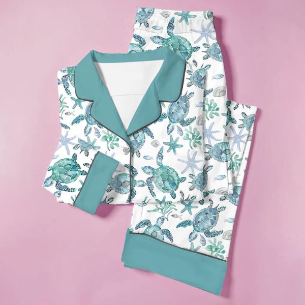 The Tide For Sea Turtles Pajama Set 2