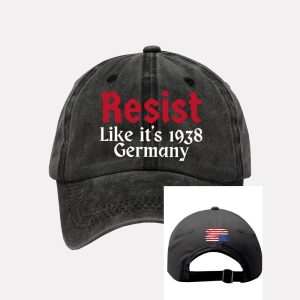 Resist Like It's 1938 Germany Print Baseball Cap