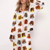 Triple Crown Champions Horses Satin Pajama Set