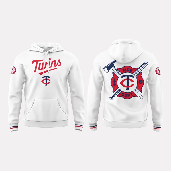 Twins x Firefighter Appreciation Night Hoodie 2025 2