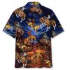 Vintage Wild West Night Cowboy Rodeo Show Hawaiian Shirt 2