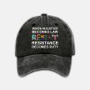 When Injustice Becomes Law Resistance Becomes Duty Print Baseball Cap