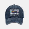 When Injustice Becomes Law Resistance Becomes Duty Print Baseball Cap 2