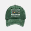 When Injustice Becomes Law Resistance Becomes Duty Print Baseball Cap 4