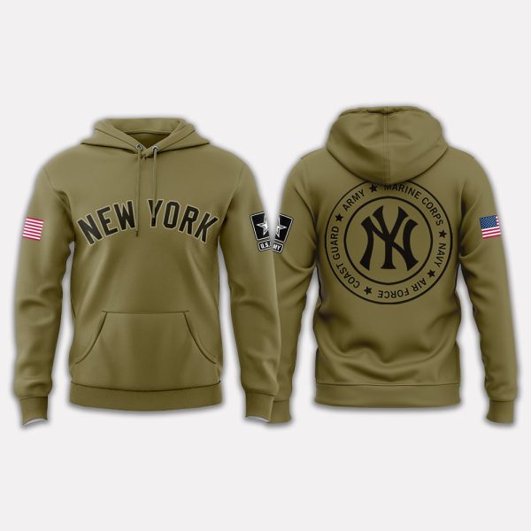 Yankees Military Appreciation Night 2025 Hoodie