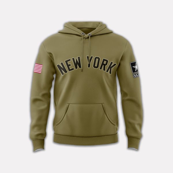 Yankees Military Appreciation Night 2025 Hoodie 2