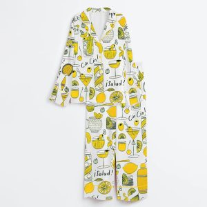Cocktail Party Cheers Salud Pajama Set