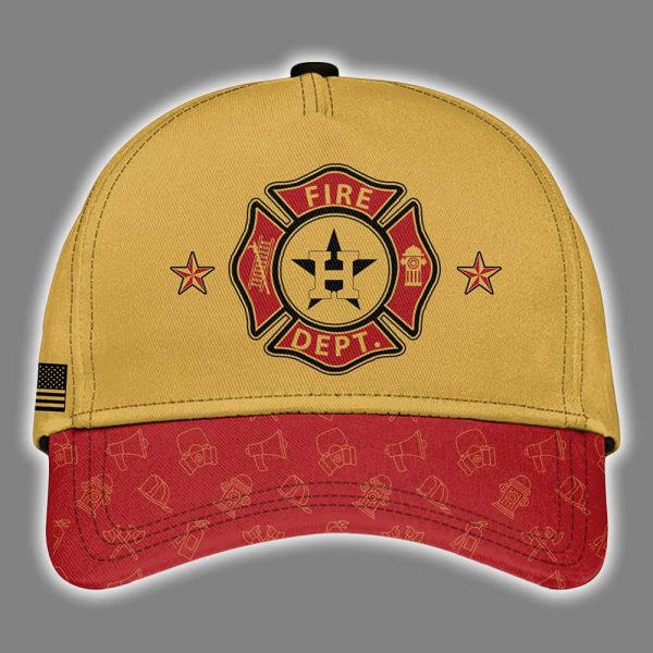 2025 Astros Firefighter Appreciation Night Hat